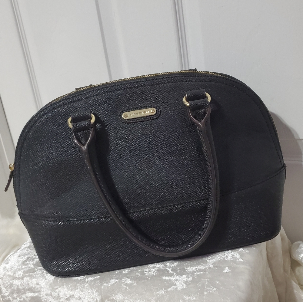 Ann Klein Black Tote Bag